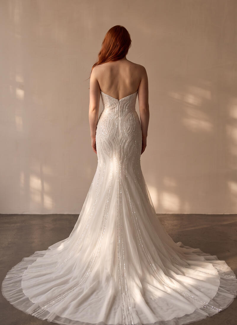 Makerry Hydrangea Wedding Dress