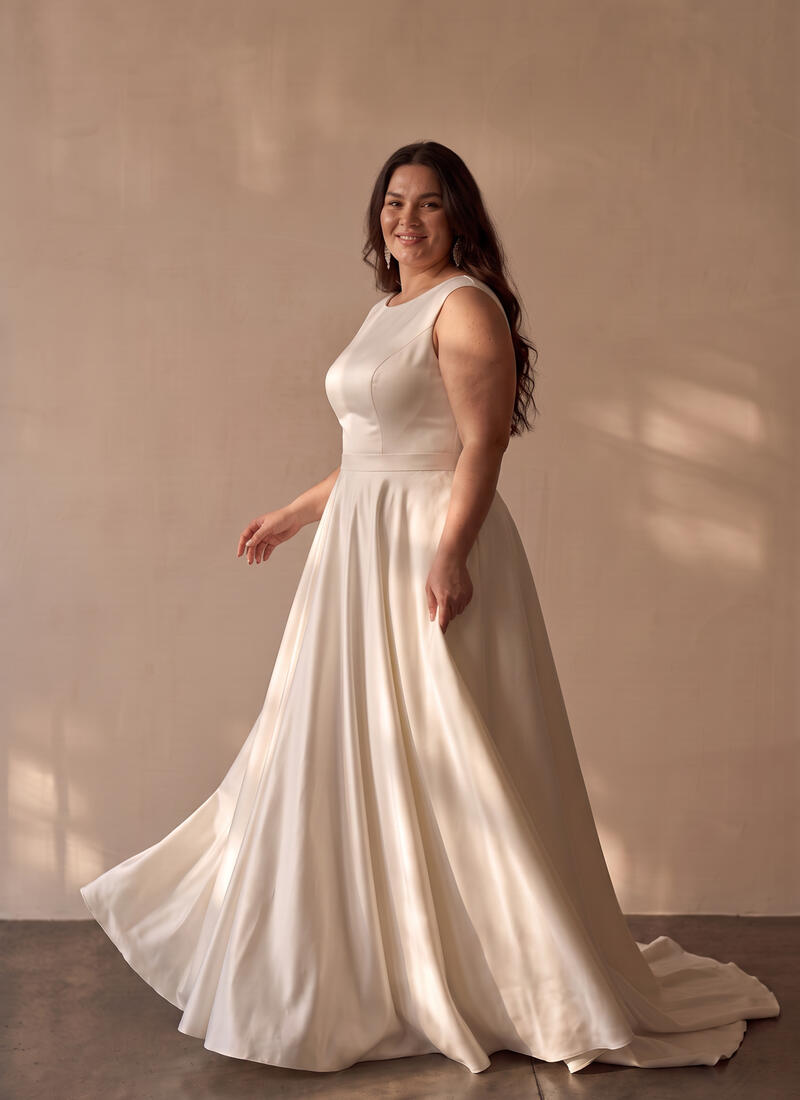 Makerry Lavender Wedding Dress