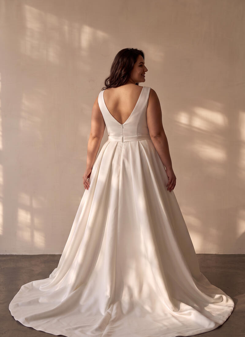 Makerry Lavender Wedding Dress