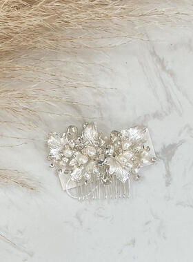 Pearl and diamante