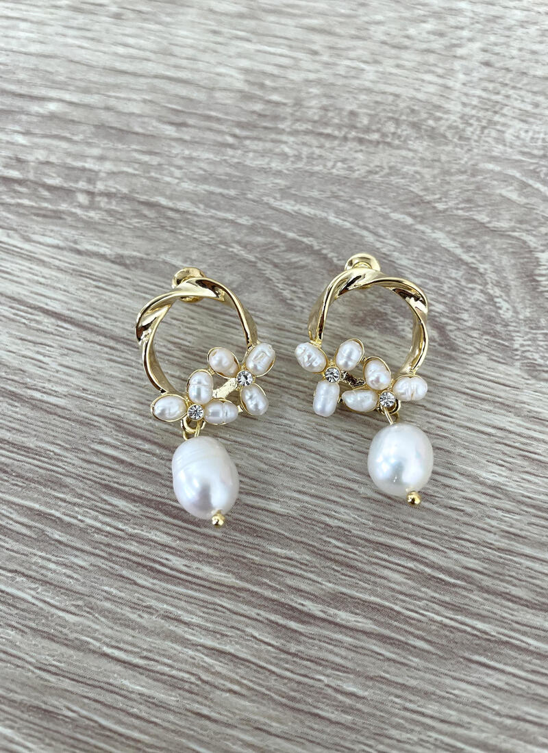 Pearl hoops
