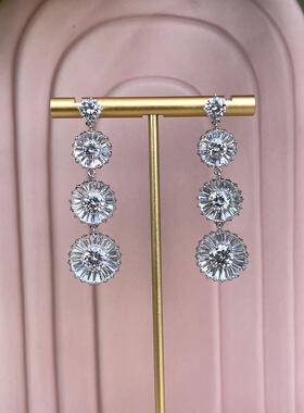 Star burst earrings