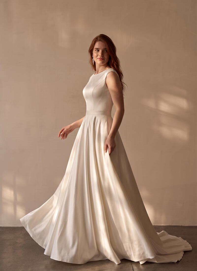 Makerry Lavender Wedding Dress