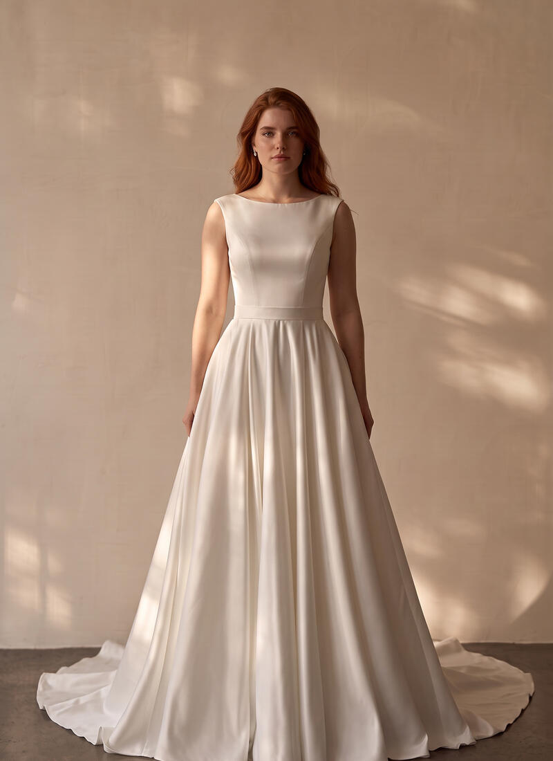 Makerry Lavender Wedding Dress