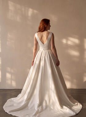 Makerry Lavender Wedding Dress