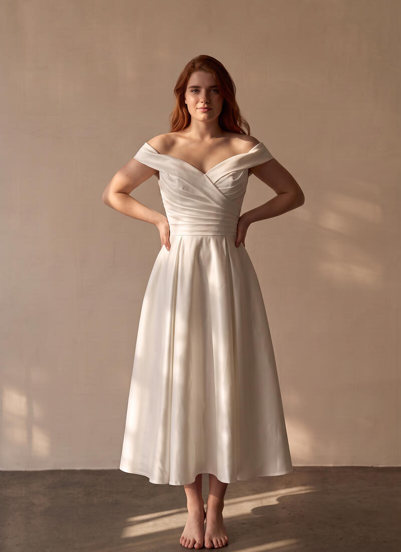 Makerry Iris Rose Wedding Dress