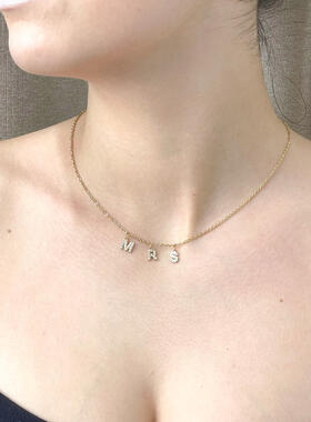 M R S Necklace