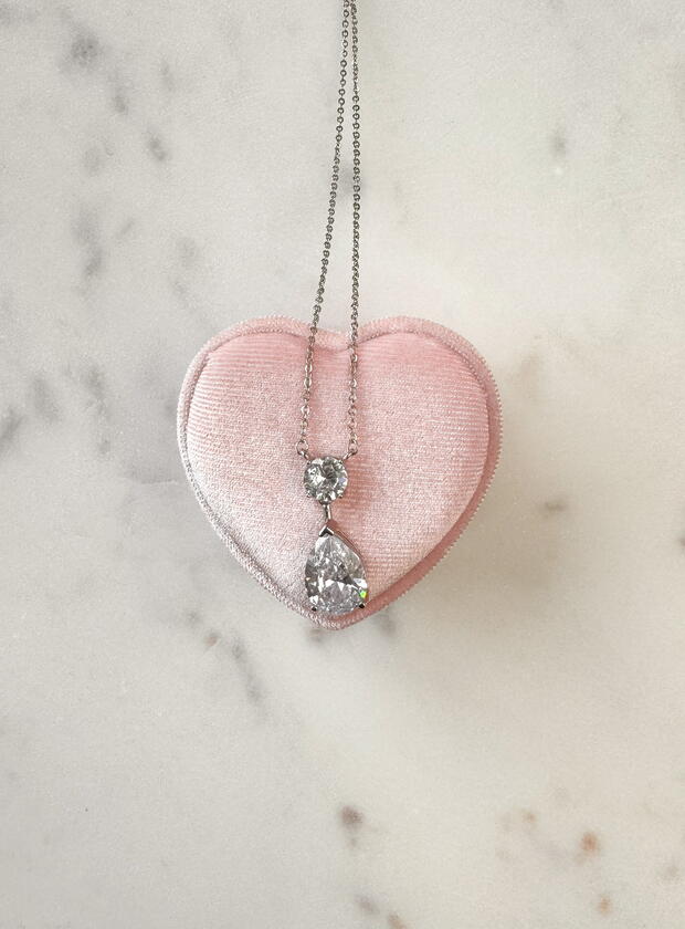 $14.75Diamante pear drop