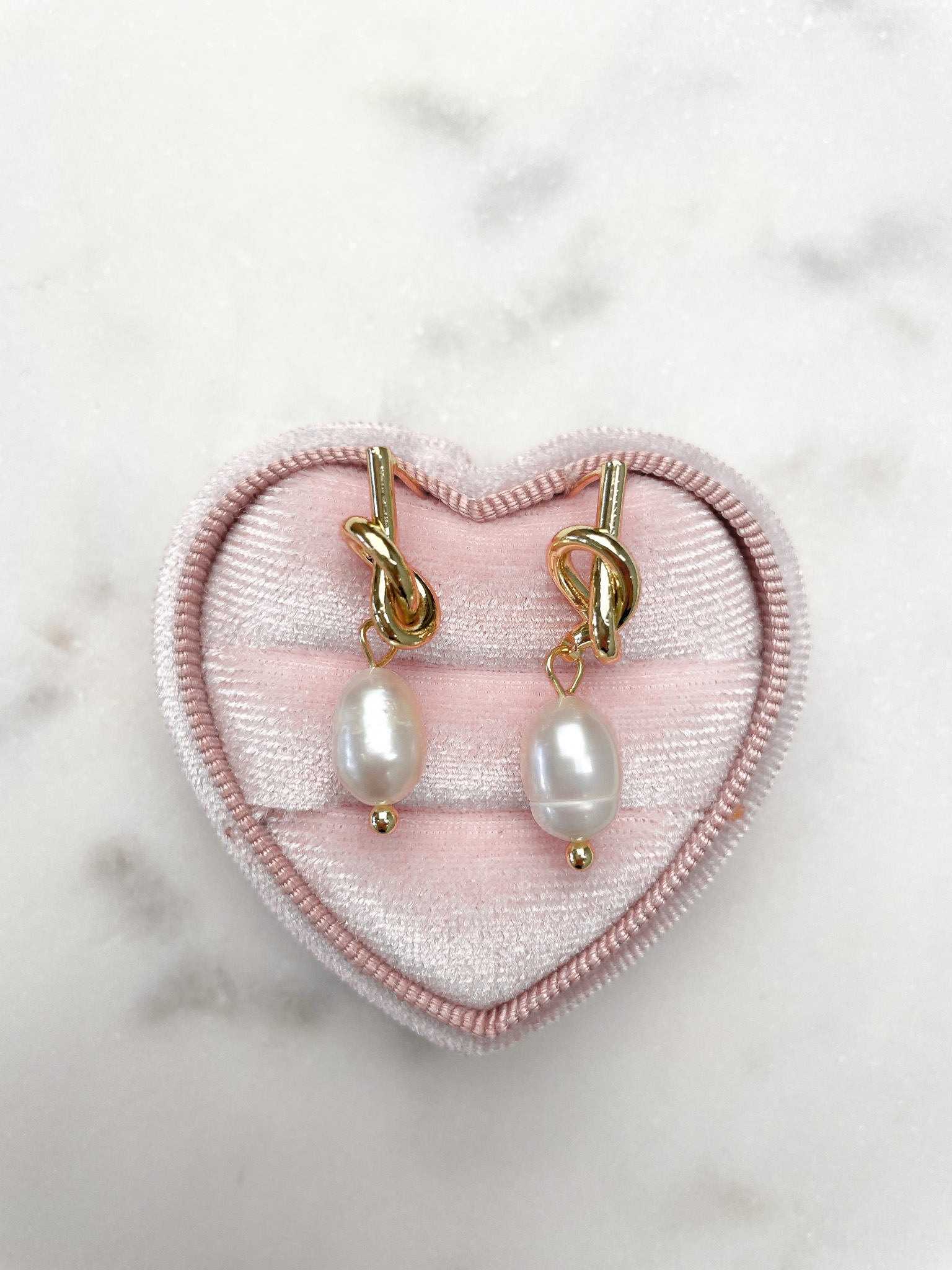 Knot and Pearl drops