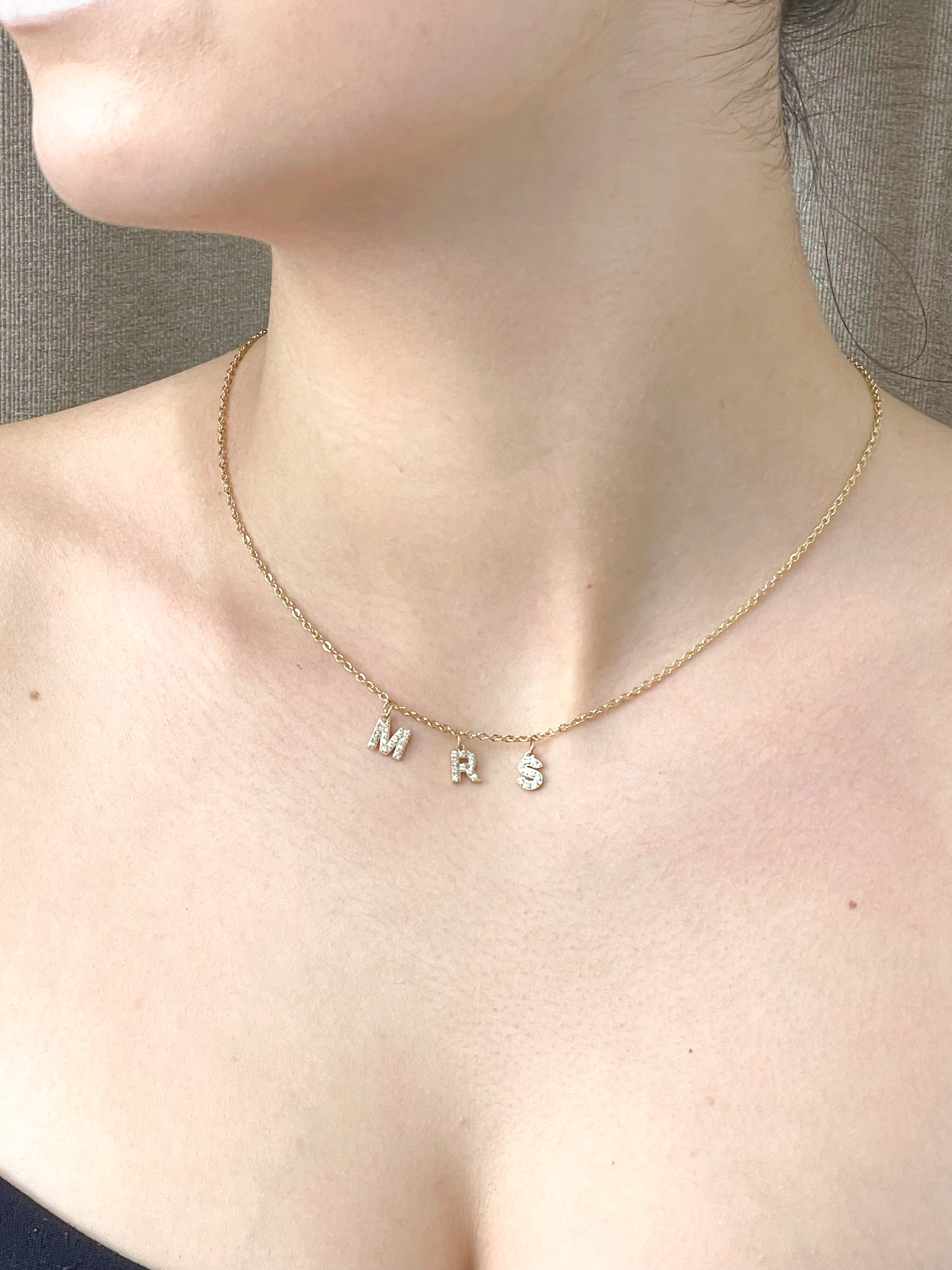 M R S Necklace