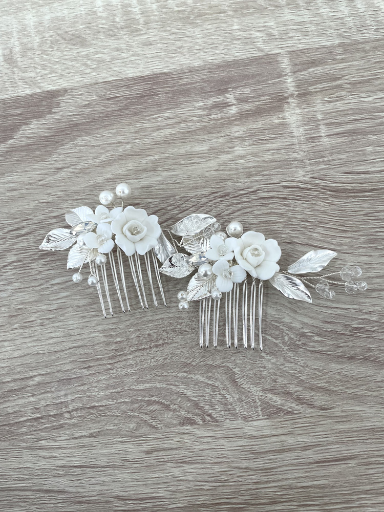 Floral Pearl comb